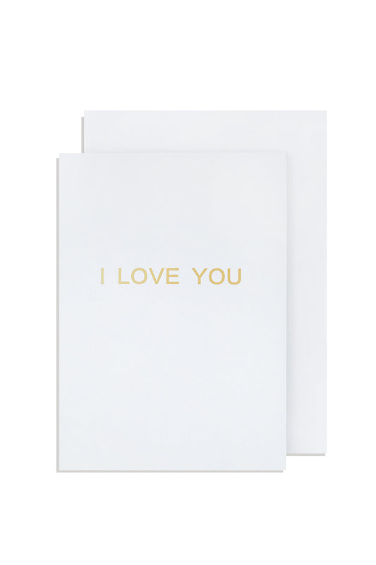 I LOVE YOU AUDIO GREETINGS CARD