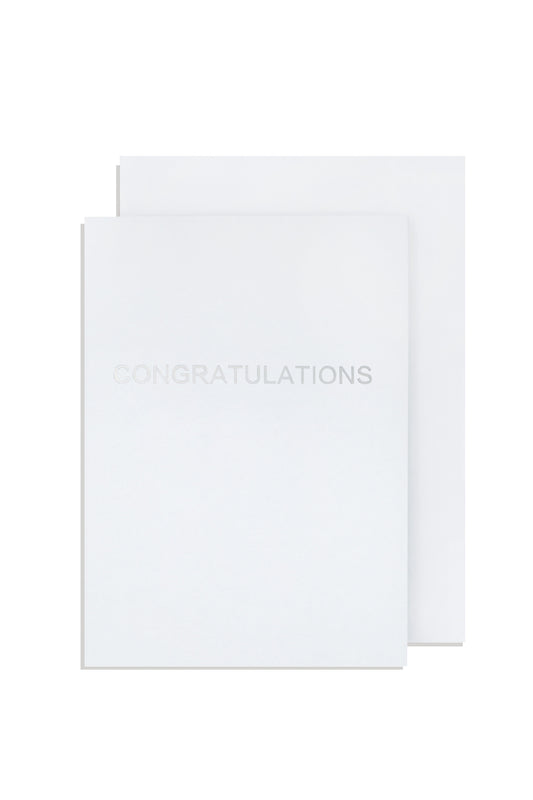 CONGRATULATIONS AUDIO GREETINGS CARD