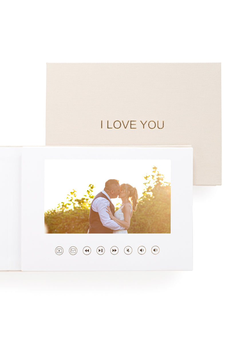 I Love You - Romantic Video Book Keepsake
