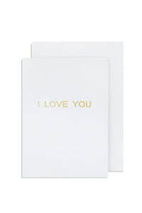 I Love You - Recordable Voice Greeting Card