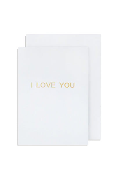 I Love You - Recordable Voice Greeting Card
