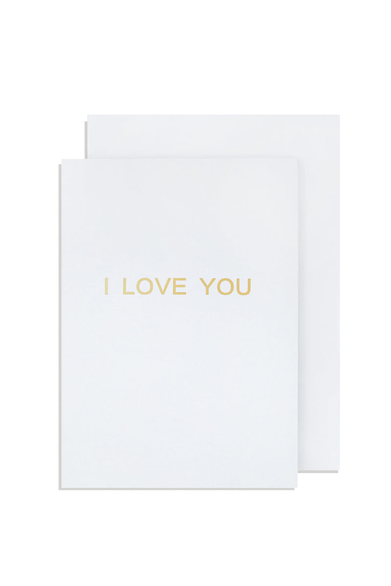I Love You - Recordable Voice Greeting Card