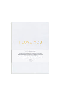 I Love You - Recordable Voice Greeting Card