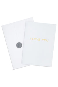 I Love You - Recordable Voice Greeting Card