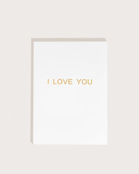 I Love You - Recordable Voice Greeting Card