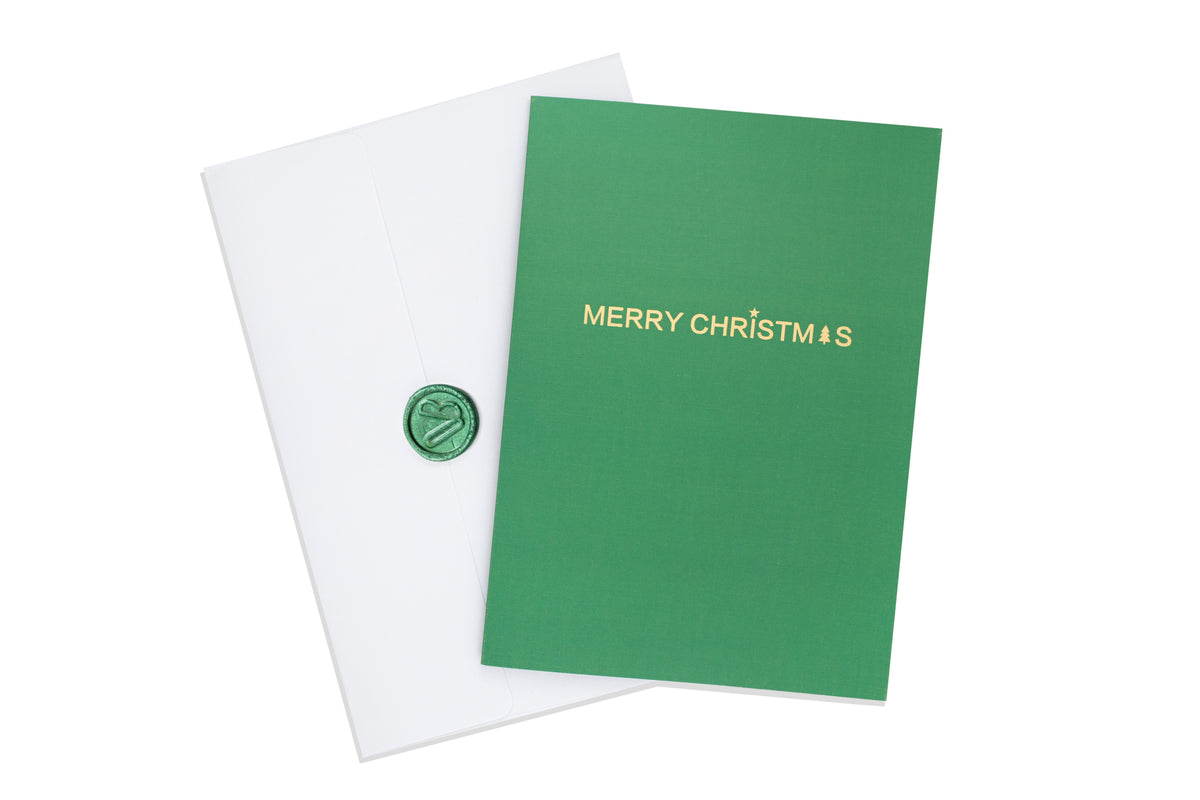 Merry Christmas - Recordable Voice Greeting Card