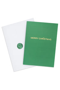 Merry Christmas - Recordable Voice Greeting Card