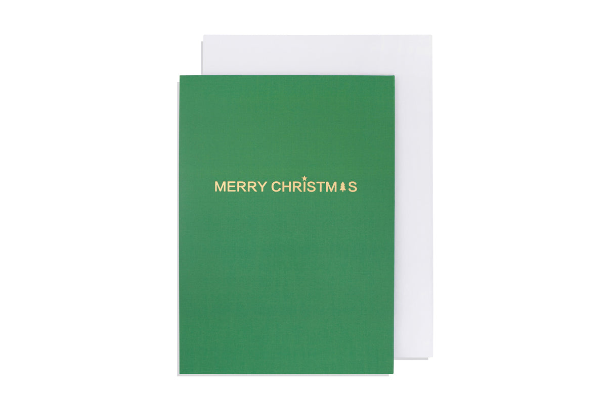 Merry Christmas - Recordable Voice Greeting Card