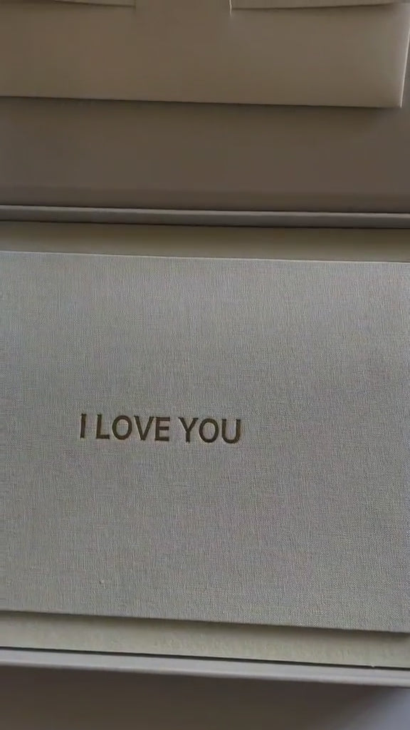 I Love You - Romantic Video Book Keepsake